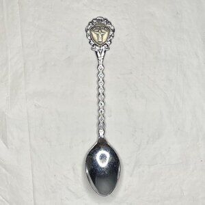 Eureka Springs Souvenir Spoon 4.5" Silver Tone Vintage Collectors M.I. Japan